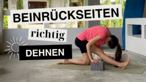 Beinrückseiten richtig dehnen